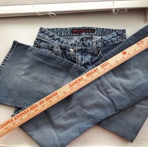 Muddy jeans